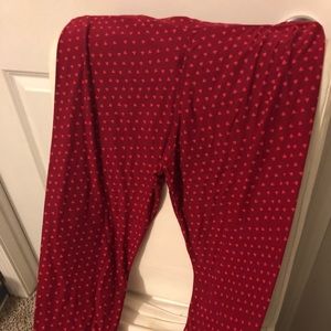 LuLaRoe Hearts/Valentine’s TC leggings